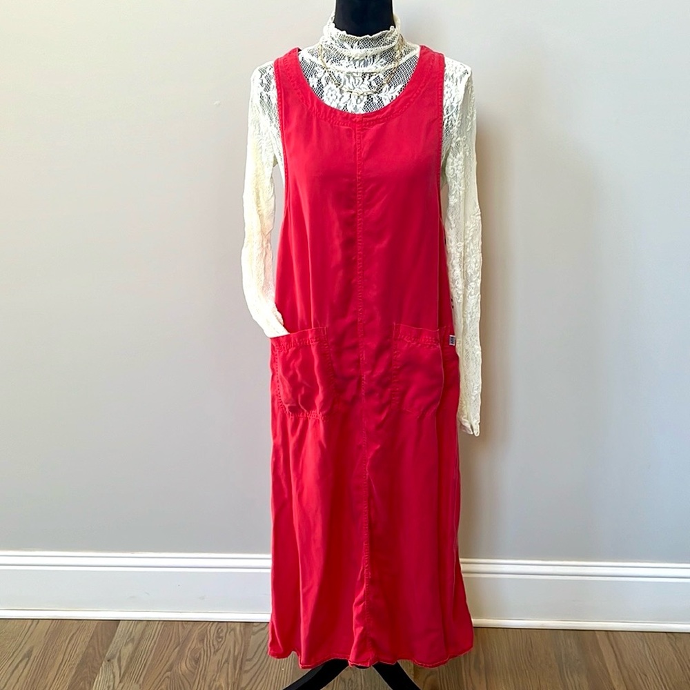 Vintage Red Jumper Dress